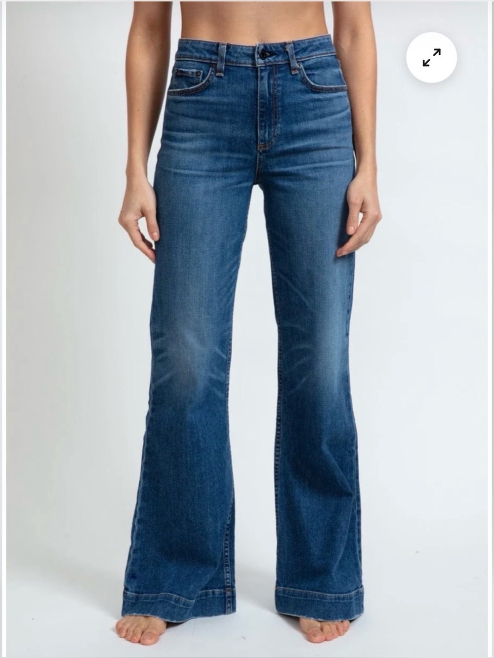ASKK NY Wide Leg Juniper Jeans